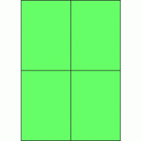 Premium Papier-Etiketten, 105x148 mm, Grün, 200...