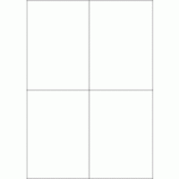 Premium Papier-Etiketten, 105x148 mm, Weiss, 400...