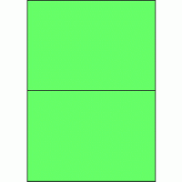 Premium Papier-Etiketten, 210x148 mm, Grün, 100...