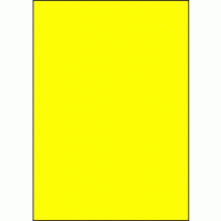 Premium Papier-Etiketten, 210x297 mm, Gelb, 50 Etiketten,...