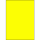 Premium Papier-Etiketten, 210x297 mm, Gelb, 50 Etiketten, 50 Blatt A4 / Pack