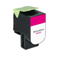 Premium Toner kompatibel Lexmark (C2320M0) Magenta 1.000...