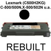 Premium Toner kompatibel Lexmark (C500H2KG) Black 5.000...