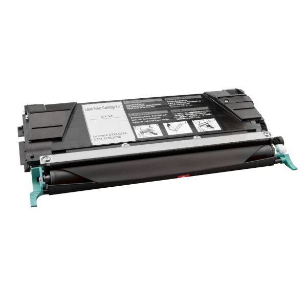 Premium Toner kompatibel Lexmark (C746H1KG) Black 12.000 Seiten