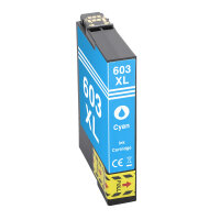Premium Drucker-Patrone kompatibel Epson (603XL) Cyan,...