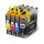 Premium Multipack Drucker-Patronen kompatibel Brother (LC-123 VAL) BK+C+M+Y, 15ml/10ml