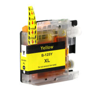 Premium Drucker-Patrone kompatibel Brother (LC-125 XL Y)...