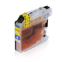 Premium Drucker-Patrone kompatibel Brother (LC-12 E Y)...