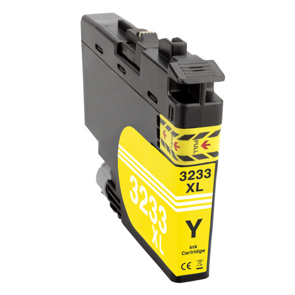 Premium Drucker-Patrone kompatibel Brother (LC-3233 Y) Yellow 17ml