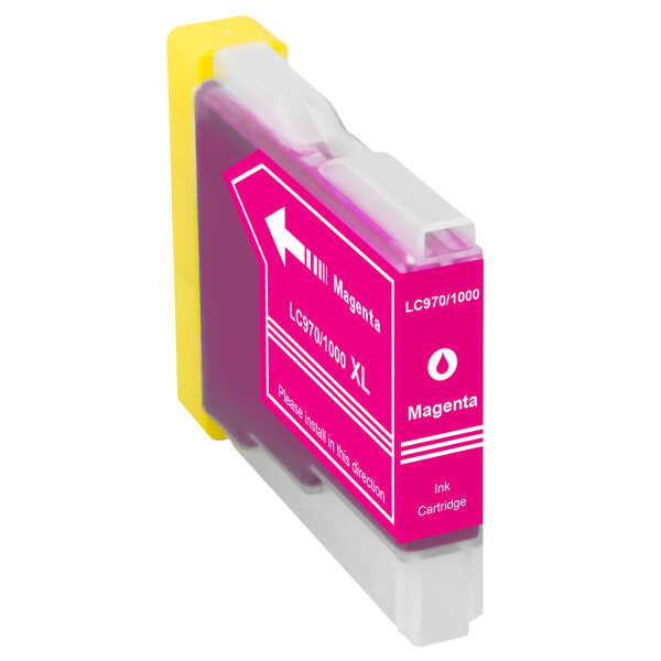 Premium Drucker-Patrone kompatibel Brother (LC-970 M) Magenta 15ml