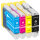 Premium Multipack Drucker-Patronen kompatibel Brother (LC-970 VAL) BK+C+M+Y, 18ml/15ml