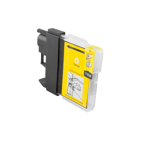 Premium Drucker-Patrone kompatibel Brother (LC-980 Y) Yellow 10ml