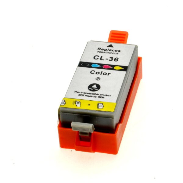 Premium Drucker-Patrone kompatibel Canon (CLI-36 / 1511B001) Color 15ml.