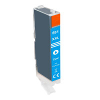 Premium Drucker-Patrone kompatibel Canon (CLI-581 C XXL)...