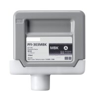 Premium Drucker-Patrone kompatibel Canon (PFI-303 MBK /...