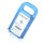Premium Drucker-Patrone kompatibel Canon (PFI-704 C / 3862B005) Cyan 700ml.
