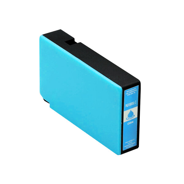 Premium Drucker-Patrone kompatibel Canon (PGI-1500 XLC) Cyan,  XL-Inhalt = 12ml.