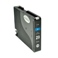Premium Drucker-Patrone kompatibel Canon (PGI-29 C) Cyan...