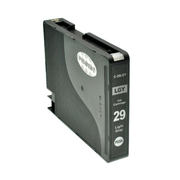 Premium Drucker-Patrone kompatibel Canon (PGI-29 LGY) Light Grey 36ml.