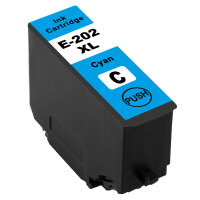 Premium Drucker-Patrone kompatibel Epson (202XL) Cyan,...