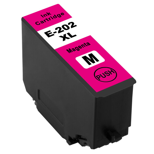 Premium Drucker-Patrone kompatibel Epson (202XL) Magenta, XL-Inhalt = 10ml