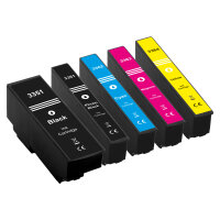 5-er Multipack Premium Drucker-Patronen kompatibel Epson...