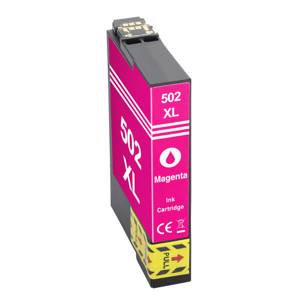 Premium Drucker-Patrone kompatibel Epson (502XL) Magenta, XL-Inhalt = 14ml