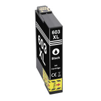 Premium Drucker-Patrone kompatibel Epson (603XL) Black,...