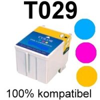 Premium Drucker-Patrone kompatibel Epson (T029) Color