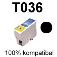 Premium Drucker-Patrone kompatibel Epson (T036) Black