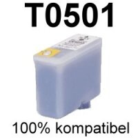 Premium Drucker-Patrone kompatibel Epson (T0501) Black
