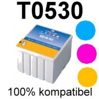 Premium Drucker-Patrone kompatibel Epson (T0530) Color