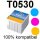 Premium Drucker-Patrone kompatibel Epson (T0530) Color