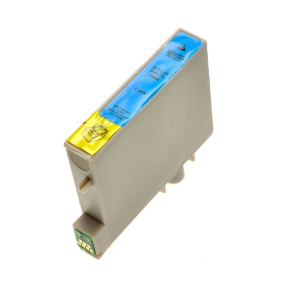Premium Drucker-Patrone kompatibel Epson (T0542) Cyan