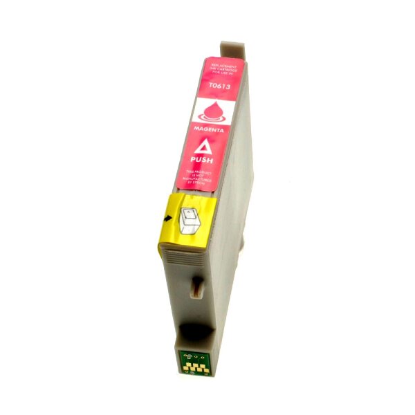 Premium Drucker-Patrone kompatibel Epson (T0613) Magenta 19ml