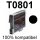 Premium Drucker-Patrone kompatibel Epson (T0801) Black 13ml