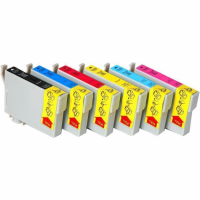 6-er Multipack Premium Drucker-Patronen kompatibel Epson...