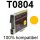 Premium Drucker-Patrone kompatibel Epson (T0804) Yellow 13ml