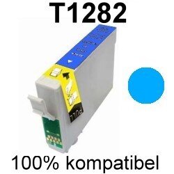 Premium Drucker-Patrone kompatibel Epson (T1282) Cyan 11,5ml