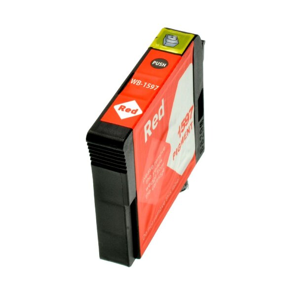Premium Drucker-Patrone kompatibel Epson (T1597) Red 18,4ml