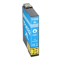 Premium Drucker-Patrone kompatibel Epson (16XL / T1632)...