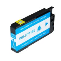 Premium Drucker-Patrone kompatibel HP (Nr.711 / CZ130A)...