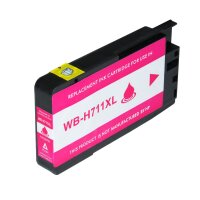 Premium Drucker-Patrone kompatibel HP (Nr.711 / CZ131A)...