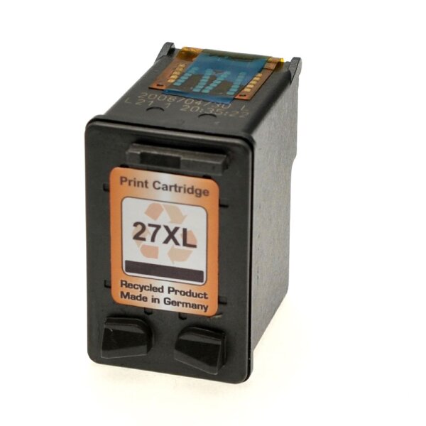 Premium Drucker-Patrone kompatibel HP (Nr.27 / C8727AE) Black 20ml