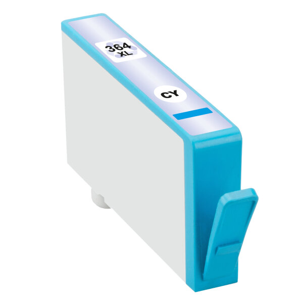 Premium Drucker-Patrone kompatibel HP (Nr.364XL) Cyan 14,5ml