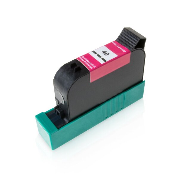 Premium Drucker-Patrone kompatibel HP (Nr.40 / 51640AE) Black 42ml