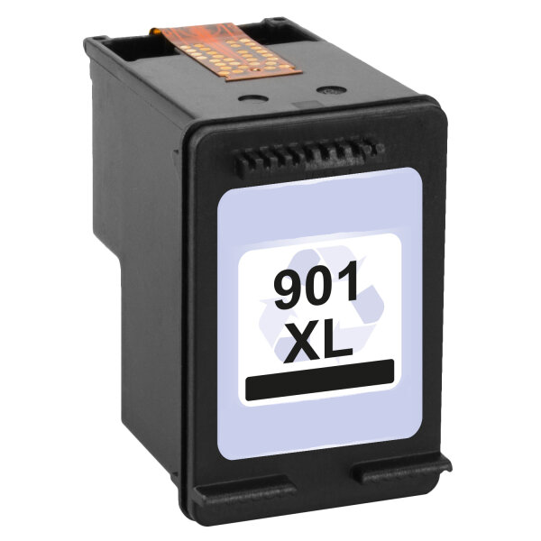 Premium Drucker-Patrone kompatibel HP (Nr.901XL / CC654AE) Black 20ml