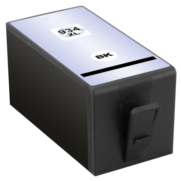 Premium Drucker-Patrone kompatibel HP (934XL / C2P23AE) Black 25,5ml