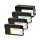 Premium Multipack Drucker-Patronen kompatibel HP (Nr.950XL / Nr.951XL) BK+C+M+Y, 90ml/35ml