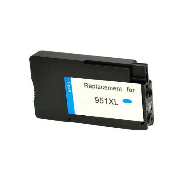 Premium Drucker-Patrone kompatibel HP (Nr.951XL / CN046AE) Cyan 35ml